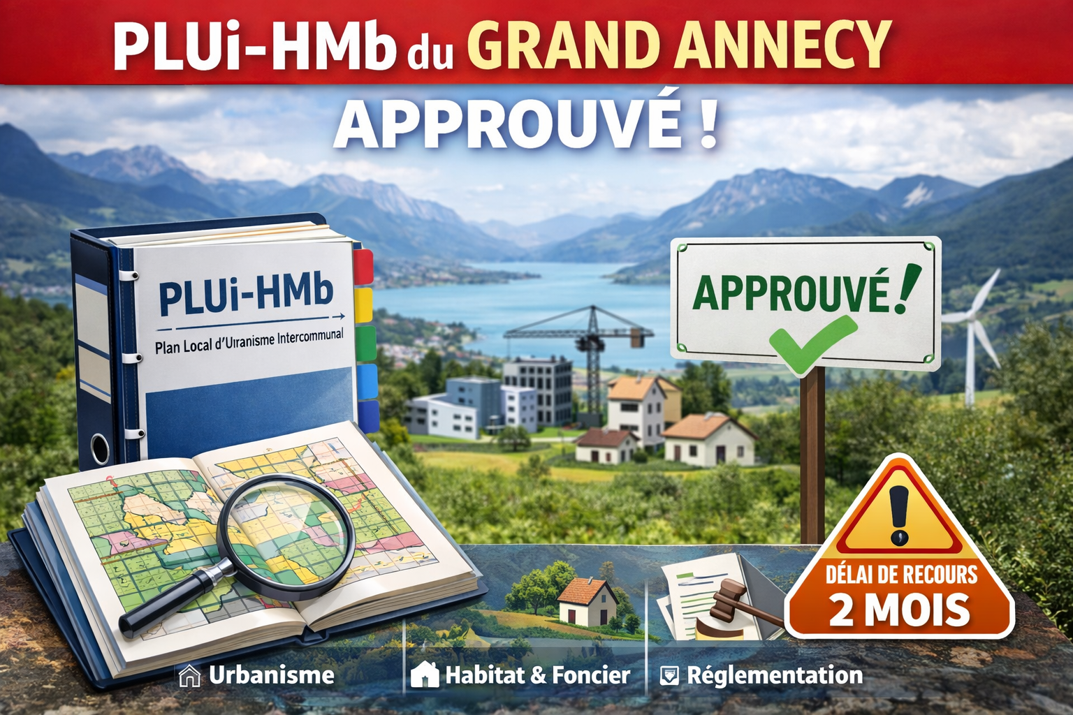 PLUi-HMb du Grand Annecy : Le document approuvé malgré les contestations