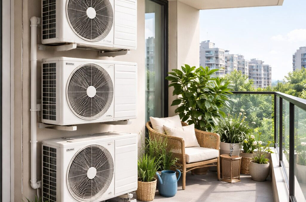 Installer un climatiseur sur son balcon en copropriété : entre confort moderne et règles collectives