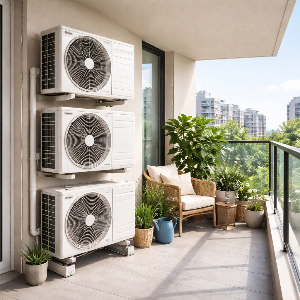 Installer un climatiseur sur son balcon en copropriété
